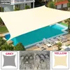 Shelters 300d Outdoor Awning Waterproof Shade Sail Garden Canopy for Patio Car Canvas Awning Rectangular Swimming Pool Awning Shade Sail
