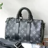 Womens Man keepall 25 BANDOULIERE shoulder bag luxurys totes handbag Luggage clutch boston Designer bag top handle crossbody Leather travel pochette Duffel bags