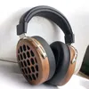Boten ovaal open achterkant hoofdtelefoon diy hoofdtelefoon huisvest houten shell case voor 40 50 53 60 70 mm luidsprekers voor vlakke stuurprogramma's