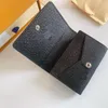 Women Designer Designer Short Wallet Card e moneta Famous Warden's Wallet Wallet Clip Clip Clip Designer Designer Canta Cancella Cancella