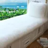 Chair Covers Selling Window Mat Plush Balcony Sill Carpet Thickened Anti Slip Bedside Blanket Solid Soft Cushion