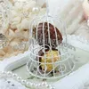 50pcs Iron Bell Candy Boîtes de mariage Boîtes de mariage Boîtes de douche nuptiale Favors Favors Engagement Favors Decor I2363