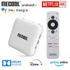 Netflix 4K Android TV Box 용 Box Mecool KM2 AMLOGIC S905X2 2GB DDR4 USB3.0 SPDIF 이더넷 WiFi Prime 비디오 HDR 10 Widevine L1 TVBox