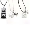 Pendant Necklaces Anime K Project Suoh Mikoto Metal Necklace Cosplay Choker Bead Long Collar Men Women2674
