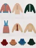 Misha en Puff Kids Girls Vintage Breat Sweaters Mooie kind Winter Tops Kleine Girl Fasion Sweaters en rokken Misha Puff LJ203817693