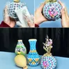 450pcs Quadratkristallglas farbenfrohe Mosaiksteine ​​DIY handgefertigtes kreatives Dekorationszubehör für Kinder Home Dekoration 231222