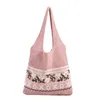 Sac à main épaule à crochet esthétique de grande capacité Custom Logo chic Boho Tree Fabric Tote Beach Sac pour femmes FMT-4190