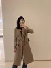 Celi1 Neu 2024 Hochwertige Jacken Frauen Trench Coat Frauen Schichten Designer Frauen Langer Woll -Mantel Designer Blazer Frauen Designerjacke Frauen Geburtstag Geschenk