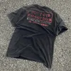 Impressão gráfica 1 Camiseta de algodão de qualidade Tops High Street New Summer Tir Shirt Men Clothing