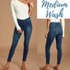 Jeans Donna Gambe modellanti Leggings Jeans finti Pantaloni Pullon Pantaloni skinny elasticizzati Push Up Slim Matita elasticizzata Jeggings da donna Recentemente