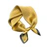 Scarves Silk Scarf Small Square Ladies Spring And Summer Thin Nylon Headscarf Women Handkerchief