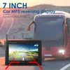 Car Monitor MP5 Player 7 Inch TFT LCD Screen For Reverse Rear View Camera DVD Vehicle Accessaries Supplies Parts