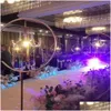 Украшения на вечеринку индивидуальные размеры свадебная металлическая золотая арка подвесная люстры 0012 Доставка доставки дома праздничные принадлежности ev dhwq2