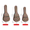 Cases Guitar Bag Acoustic Sponge Soft Padded Guitar Case with Neck Protection for 36 38 39 40 41 Inches Acoustic Classical Guitars