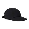 Visiere Fast Dry 5 Panel Baseball Caps Einfarbig Damen Herren Strandkappe Hiphop Snapback Casquette Outdoor