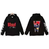 Rhude Hoodie Youth Fashion Sweat à capuche de haute qualité pour une femme mâle 1 1 Pilluche surdimensionnée de haute qualité