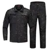 Jungle Hunting Woodland Shooting Gear Shirt Pants Set Battle Dress Uniform Tactical BDU Set Combat Clothing Camouflage Clothes NO05-036