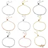 Bracelet Valentin Gift Geometric Adjustable Full-out Creative DIY Girl Bracelet Chain