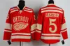 Winter Classics Detroit Red Wings RBK-Trikots 8 Abdelkader 9 Howe 13 Datsyuk 19 Steve Yzerman 71 Dylan Larkin Individuelles Hockey-Trikot