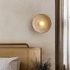 Стеновая лампа северный стиль белый коричневый светильник японское творческое светодиодное освещение