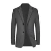 Costumes masculins (M-3XL) Hand-côté haut de gamme Tendance 71% Suit en laine printemps et automne à la main à la main