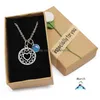 Pendant Necklaces Selling Love Heart Necklace Stainless Steel Charm Colorf 12 Birthstone For Women Crystal Jewelery Mothers Day Drop Dh8My