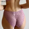 3 Pcslot LowRise Panty XL L M S Sexy Underwear Purple Blue Black Women Panties Embroidery Lace Briefs Hollow Out Transparent 231222