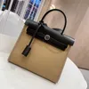 70% Factory Outlet Off 25cm cow canvas handbag spring and summer single messenger leather with cloth bag on sale