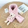 Scarves Wraps Kids Scarf For Children Girl Scarf Cute Soft Plush Baby Thicken Boys Winter Neckerchief Keep Warm Products Baby Accessories
