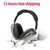 for Airpods Max Headband Headphone Accessories Transparent TPU Solid Silicone Waterproof Protective Case Airpod Maxs Pro 2 Headphones