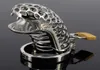 The Snake Chastity Device Metal CHASTITY CHASTITY CACK CAGE CAGETITY PETL PET PIERŚCIEŃ SEX BONAGE Produkty Sex3651402