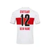 23 24 VFB Stuttgarts Soccer Jerseys Millot Mvumpa Pfeiffer 2023 2024 Kastanaras Zagadou Massimo Bredlow Home Away Football Shirts Men Uniforms Kits Kits