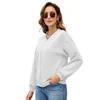 Con cappuccio femminile da donna camicetta casual elegante chiusura cerniera rotonda chiusura invernale manica lunga cardigan caldo colore solido per sciolto