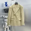 B279 Женские костюмы Blazers Tide Brand Высококачественная ретро-модельер-дизайнер Классический пиджак Lion.