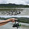 ボート釣り竿Biutifu 2tips Carp釣り棒3.5lb 7Sections 4.2/3.6/3.0m 30Tカーボンファイバー旅行投げ60-150m海岸鋳造Polel231223