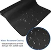 Rests 40x90cm All Black Gaming Mouse Pad with Ed Edge Large Size Nonslip Rubber Base Mousepad Premiumtextured Mouse Mat