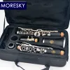 Clarinetto tedesco Oehler Sib Oehler Bachelite 20/14 tasti Clarinetto turco Sib MORESKY GE1