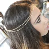 Yean Head Chain Bohemian Hair Jewelry Headpiece pannband Festival Hårband Tillbehör för kvinnor och flickor