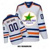 Personalizza le maglie hockey newfashion (qualsiasi logo qualsiasi numero qualsiasi nome) Nome personalizzato Numero team Logo Numero colorato a maniche lunghe