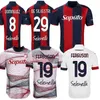 23 24 POSCH SOCCER JESEYS BOLOGNAS MENS ORSOLINI DOMINGUEZ Zirkzee Ferguson de Silvestri Beukema Barrow Home Away 3rd Football Shirt