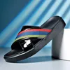 Pantoffeln Herren lässige nicht rutschfeste Sollige Strandschuhe Sommer Mode Wear Flip-Flops Männliche Sportsandalen Designer für Männer