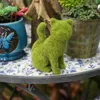 Garden Decorations Green Simulation Flocking Decoration Outdoor Courtyard Balcony Window Display Pography Animals