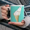 Mokken Ant Ski White Mug Coffee Cup Milk Tea Cups Cadeau voor vrienden ijs