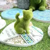 Garden Decorations Green Simulation Flocking Decoration Outdoor Courtyard Balcony Window Display Pography Animals