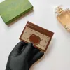 Erkek hayvan tasarımcıları moda kısa cüzdan deri siyah yılan kaplan arı kadın lüks çanta kart sahipleri hediye kutusu en kaliteli 231215