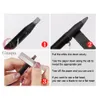 Machine Black Brown Eyebrow Pencil Cosmetic Pen Brush for Brows Eyeliner Natural Longlasting Tattoo Tint Waterproof Eye Brow Makeup Set