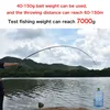 ボート釣り竿Biutifu 2tips Carp釣り棒3.5lb 7Sections 4.2/3.6/3.0m 30Tカーボンファイバー旅行投げ60-150m海岸鋳造Polel231223