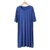 Dames Sleepwear 2023 Lente en zomer losse lactatierok van zwangere vrouwen aankleden Leisure Wear Pyjama's postpartum