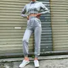 Yoga Outfits Women Tracksuit Running Set for Sportswear 2 Piece Casual Sport Suit