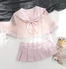 Süße rosa Seemannskleid Lolita Outfit erotische japanische Dessous Kostüm -Schulmädchen Uniform sexy Kawaii Dessous Unterwäsche Set17899388